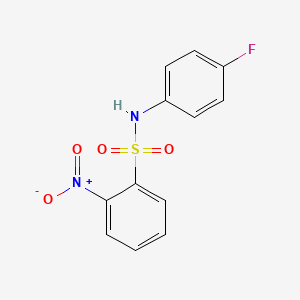 N-(4-Fluorophenyl)-2-nitrobenzenesulfonamide