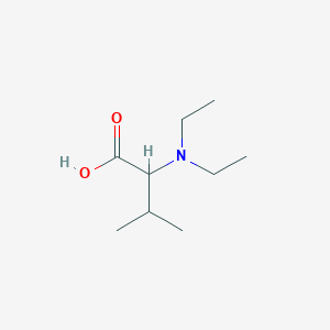 molecular formula C9H19NO2 B2867220 Diethylvaline CAS No. 150009-57-7