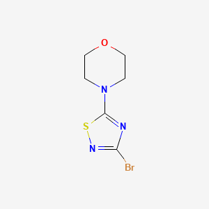 4-(3-Bromo-1,2,4-thiadiazol-5-yl)morpholine