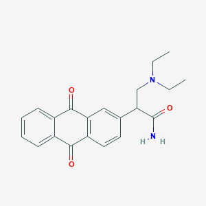 2-(9,10-Dioxo-2-anthracenyl)-3-(diethylamino)-propanamide