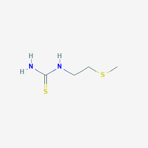 molecular formula C4H10N2S2 B2867669 [2-(Methylsulfanyl)ethyl]thiourea CAS No. 98026-13-2