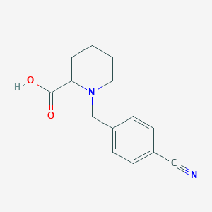 1-(4-Cyanobenzyl)piperidine-2-carboxylic acid