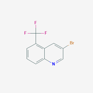 3-Bromo-5-(trifluoromethyl)quinoline