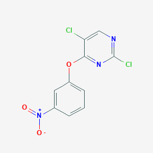 2,5-Dichloro-4-(3-nitrophenoxy)pyrimidine