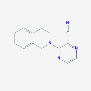 3-(3,4-dihydroisoquinolin-2(1H)-yl)pyrazine-2-carbonitrile