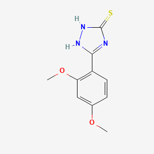 molecular formula C10H11N3O2S B2867786 5-(2,4-dimethoxyphenyl)-4H-1,2,4-triazole-3-thiol CAS No. 928710-74-1