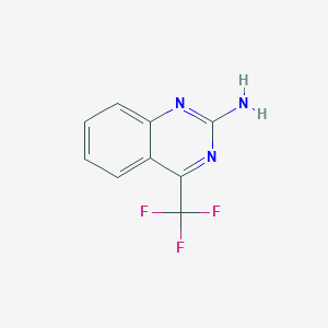 molecular formula C9H6F3N3 B2867938 4-(Trifluoromethyl)quinazolin-2-amine CAS No. 1780734-37-3