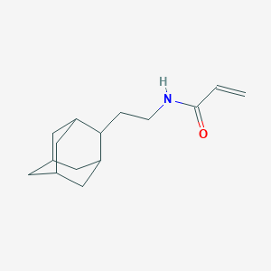 molecular formula C15H23NO B2868146 N-[2-(2-Adamantyl)ethyl]prop-2-enamide CAS No. 2361641-81-6