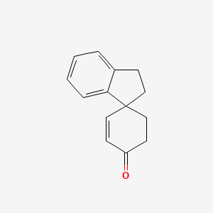 Spiro[1,2-dihydroindene-3,4'-cyclohex-2-ene]-1'-one