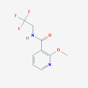 2-methoxy-N-(2,2,2-trifluoroethyl)nicotinamide