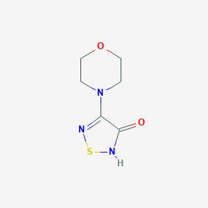 4-(Morpholin-4-yl)-1,2,5-thiadiazol-3-ol