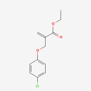 Ethyl alpha-p-chlorophenoxymethylacrylate