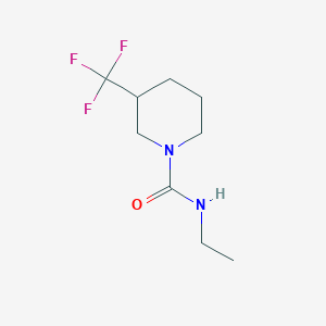 N-ethyl-3-(trifluoromethyl)piperidine-1-carboxamide