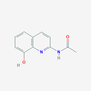 molecular formula C11H10N2O2 B2868575 N-(8-hydroxyquinolin-2-yl)acetamide CAS No. 312591-57-4