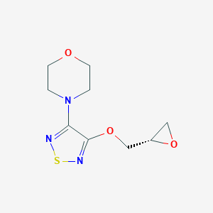 4-[4-[(2S)-2-Oxiranylmethoxy]-1,2,5-thiadiazol-3-YL]-morpholine