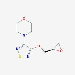 4-[4-[(2R)-2-Oxiranylmethoxy]-1,2,5-thiadiazol-3-YL]-morpholine