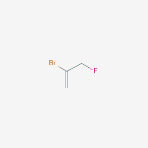 molecular formula C3H4BrF B2868735 2-Bromo-3-fluoroprop-1-ene CAS No. 53531-46-7