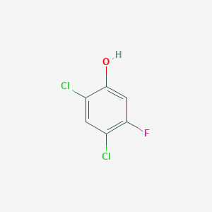molecular formula C6H3Cl2FO B2868876 2,4-Dichloro-5-fluorophenol CAS No. 2995-05-3