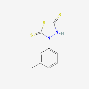 molecular formula C9H8N2S3 B2868913 Adenylyl cyclase-IN-1 