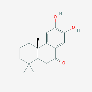 molecular formula C17H22O3 B2868975 Nimbidiol CAS No. 113332-25-5