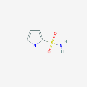 molecular formula C5H8N2O2S B2869051 1-methyl-1H-pyrrole-2-sulfonamide CAS No. 1367950-51-3