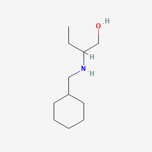 2-[(Cyclohexylmethyl)amino]-1-butanol