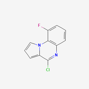4-Chloro-9-fluoropyrrolo[1,2-a]quinoxaline