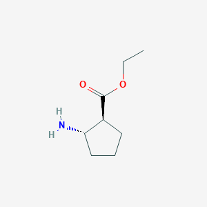 B2869344 Ethyl (1S,2S)-2-Aminocyclopentanecarboxylate CAS No. 114745-46-9; 752181-59-2; 862287-27-2