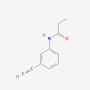 N-(3-ethynylphenyl)propanamide