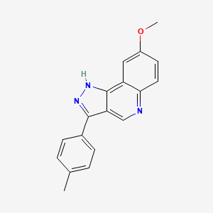 8-methoxy-3-(p-tolyl)-1H-pyrazolo[4,3-c]quinoline