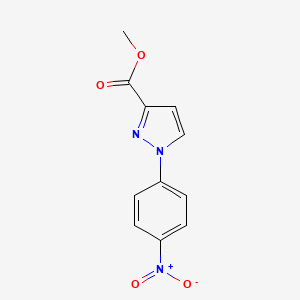 Methyl 1-(4-nitrophenyl)-1H-pyrazole-3-carboxylate