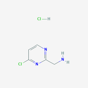 (4-Chloropyrimidin-2-yl)methanamine hydrochloride