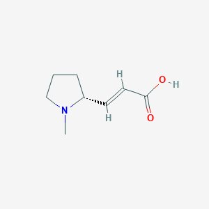 (R,E)-3-(1-Methylpyrrolidin-2-yl)acrylic acid