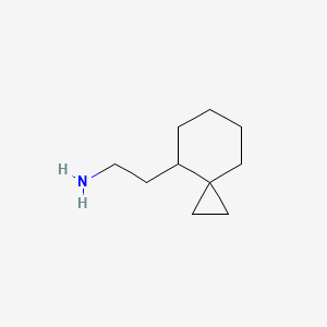 molecular formula C10H19N B2869691 2-Spiro[2.5]octan-8-ylethanamine CAS No. 1367989-13-6