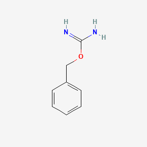 molecular formula C8H10N2O B2870020 Benzyl carbamimidate CAS No. 57536-19-3