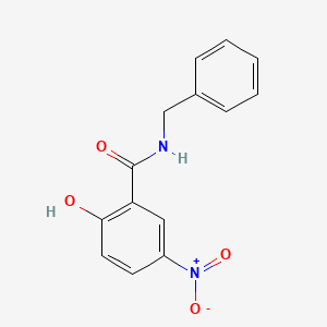 B2870229 N-benzyl-2-hydroxy-5-nitrobenzamide CAS No. 13156-81-5