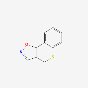molecular formula C10H7NOS B2870231 4H-thiochromeno[3,4-d][1,2]oxazole CAS No. 22362-53-4