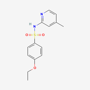 B2870277 4-ethoxy-N-(4-methylpyridin-2-yl)benzenesulfonamide CAS No. 505078-64-8