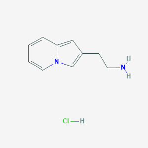 2-(Indolizin-2-yl)ethan-1-amine hydrochloride