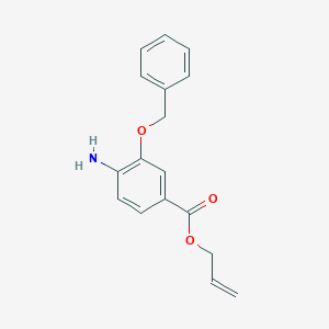 Prop-2-enyl 4-amino-3-phenylmethoxybenzoate