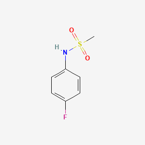 molecular formula C7H8FNO2S B2870465 N-(4-氟苯基)甲磺酰胺 CAS No. 35980-24-6