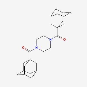 B2870736 1,4-Bis(1-adamantylcarbonyl)piperazine CAS No. 102292-22-8