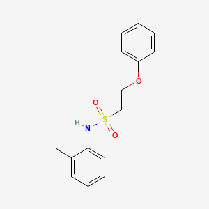 2-phenoxy-N-(o-tolyl)ethanesulfonamide