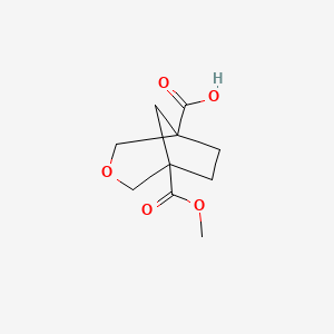 5-Methoxycarbonyl-3-oxabicyclo[3.2.1]octane-1-carboxylic acid