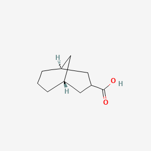 molecular formula C10H16O2 B2871060 Endo-bicyclo[3.3.1]nonane-3-carboxylic acid CAS No. 19489-18-0