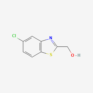 molecular formula C8H6ClNOS B2871082 (5-Chloro-1,3-benzothiazol-2-yl)methanol CAS No. 95547-71-0