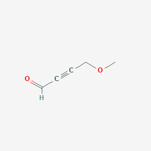 molecular formula C5H6O2 B2871375 4-methoxybut-2-ynal CAS No. 32462-08-1