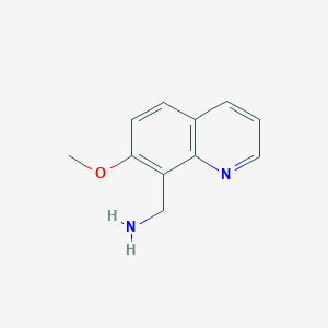 (7-Methoxyquinolin-8-yl)methanamine