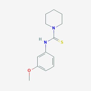 B2871418 N-(3-methoxyphenyl)piperidine-1-carbothioamide CAS No. 501077-56-1