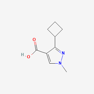 3-cyclobutyl-1-methyl-1H-pyrazole-4-carboxylic acid